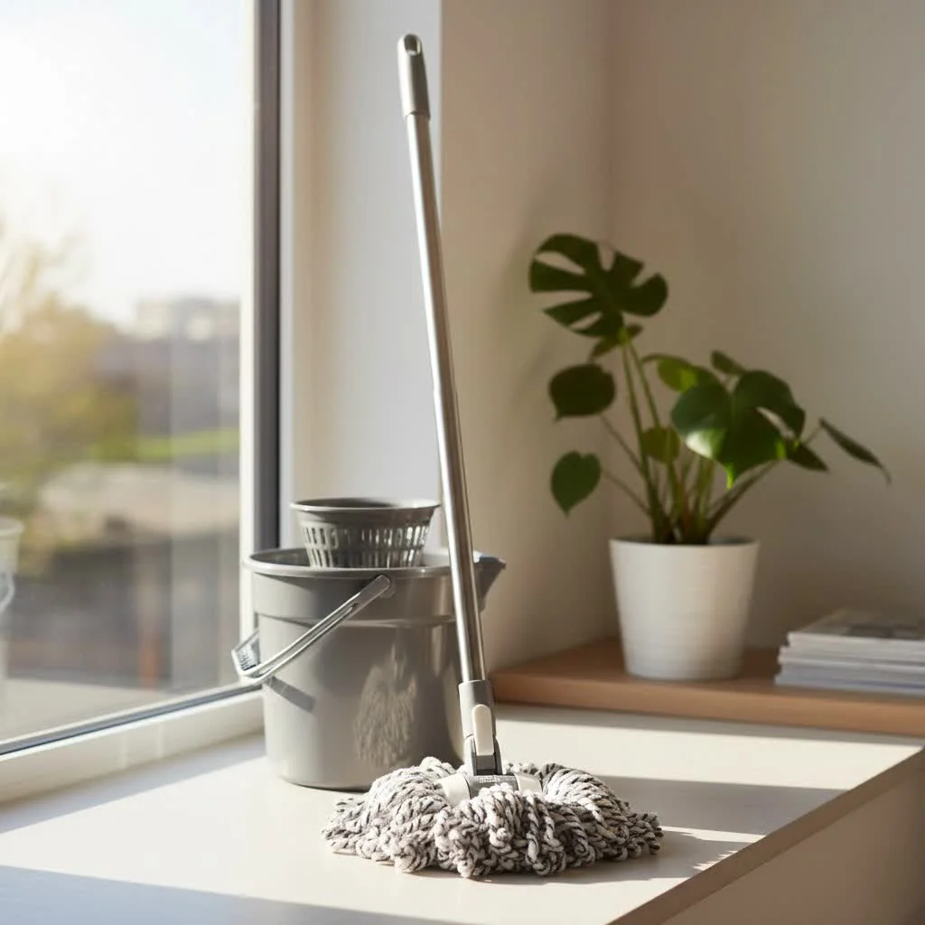 O-Cedar EasyWring Spin Mop and Bucket System