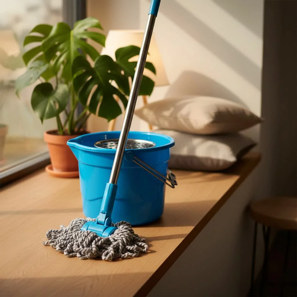 Pink Spin Mop: Add a Pop of Color to Your Cleaning Routine